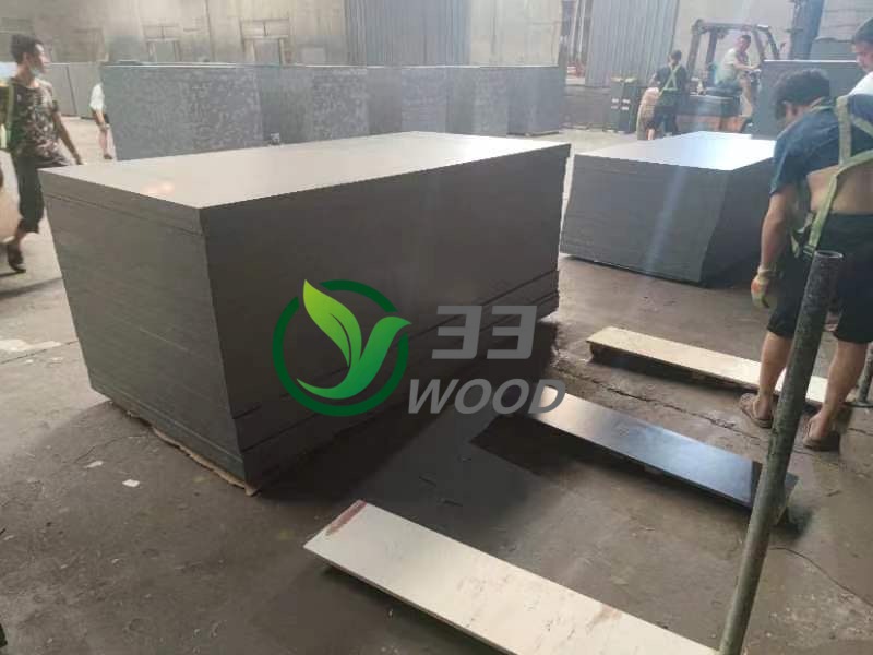 1200x1800x17mm F17 Formply Formwork Ply Structural Film Faced Shuttering Plywood for Australia(图1)