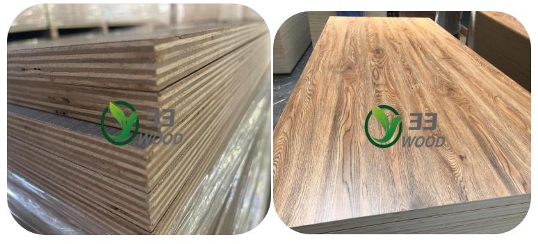 china good quality melamine paper faced plywood,wood grain laminated plywood factory(图15)