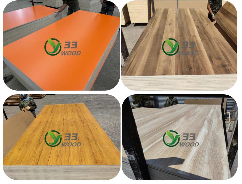 china good quality melamine paper faced plywood,wood grain laminated plywood factory(图10)