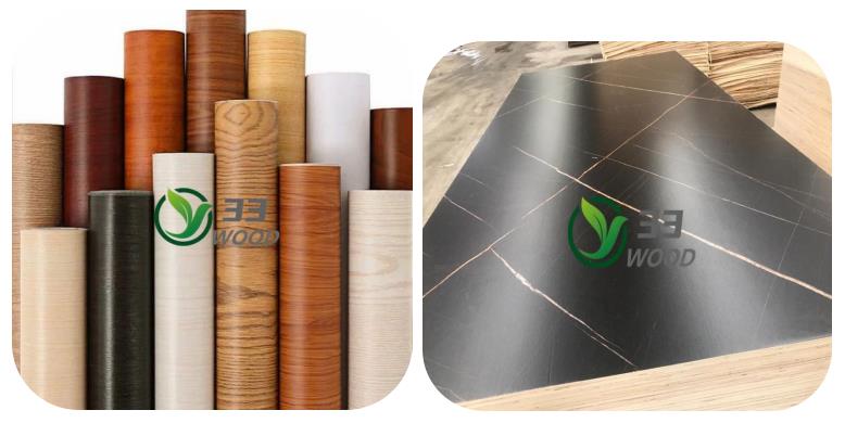 china good quality melamine paper faced plywood,wood grain laminated plywood factory(图13)